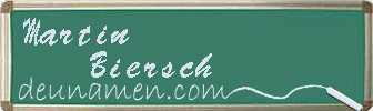 Martin Biersch Visitenkarte